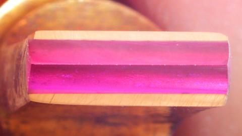Swivel knife sharpening — photograph 4