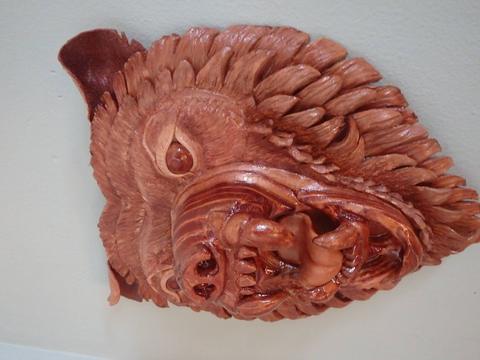 Competition - Growling Bear Wall Sculpture - Fellow by Kim Winchester — photograph 9