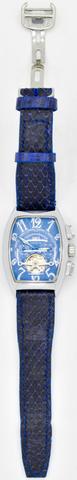 Blue snake skin watch straps by Julien Jans — photograph 1