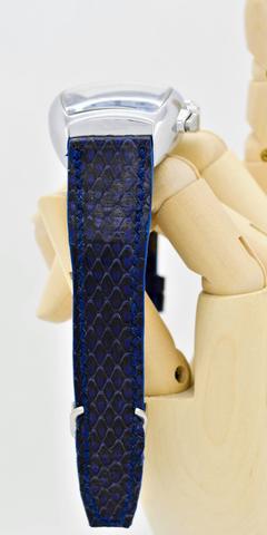 Blue snake skin watch straps by Julien Jans — photograph 6