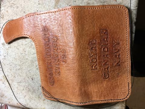 Japanese Long Wallet, Hand Stitched by James Wilkes — photograph 4