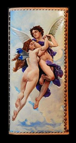 "L'amour et Psyche" - long wallet 10x20 cm by Gregory Belenky — photograph 2