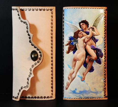 "L'amour et Psyche" - long wallet 10x20 cm by Gregory Belenky — photograph 3