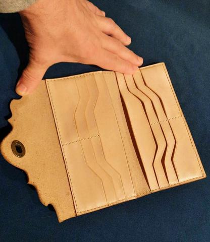"L'amour et Psyche" - long wallet 10x20 cm by Gregory Belenky — photograph 4