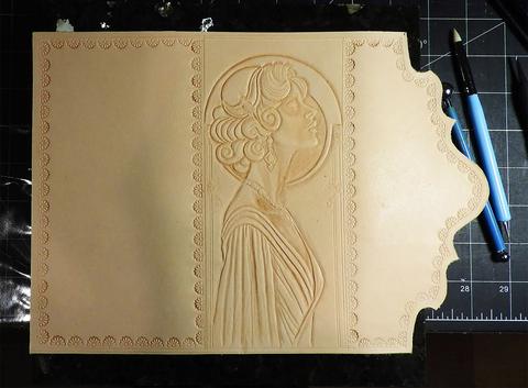 The Art Nouveau style wallet by Gregory Belenky — photograph 2