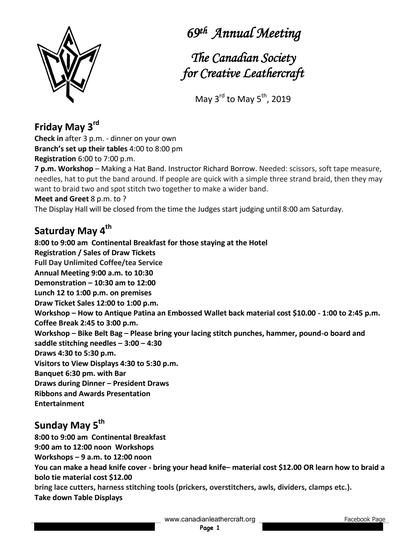 69th Annual Meeting — Reports — first page of the original PDF