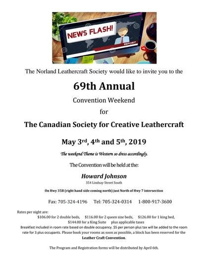 News Flash — the 69th Convention — first page of the original PDF