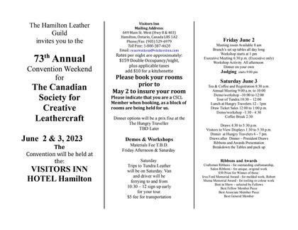 Invitation to the CSCL AGM, 2023 — first page of the original PDF