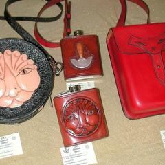 Members’ leatherwork, 2007 convention