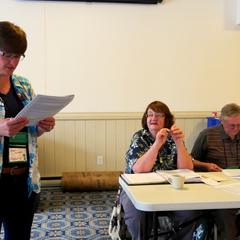 Members’ leatherwork, 2016 convention