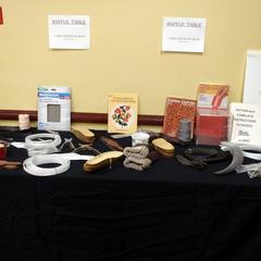 Members’ leatherwork, 2018 convention