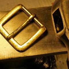Leather-covered fittings