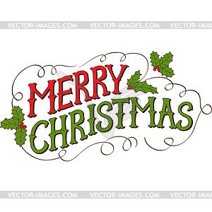 Vintage Merry Christmas Clipart | Merry christmas text, Merry christmas  vintage, Christmas text